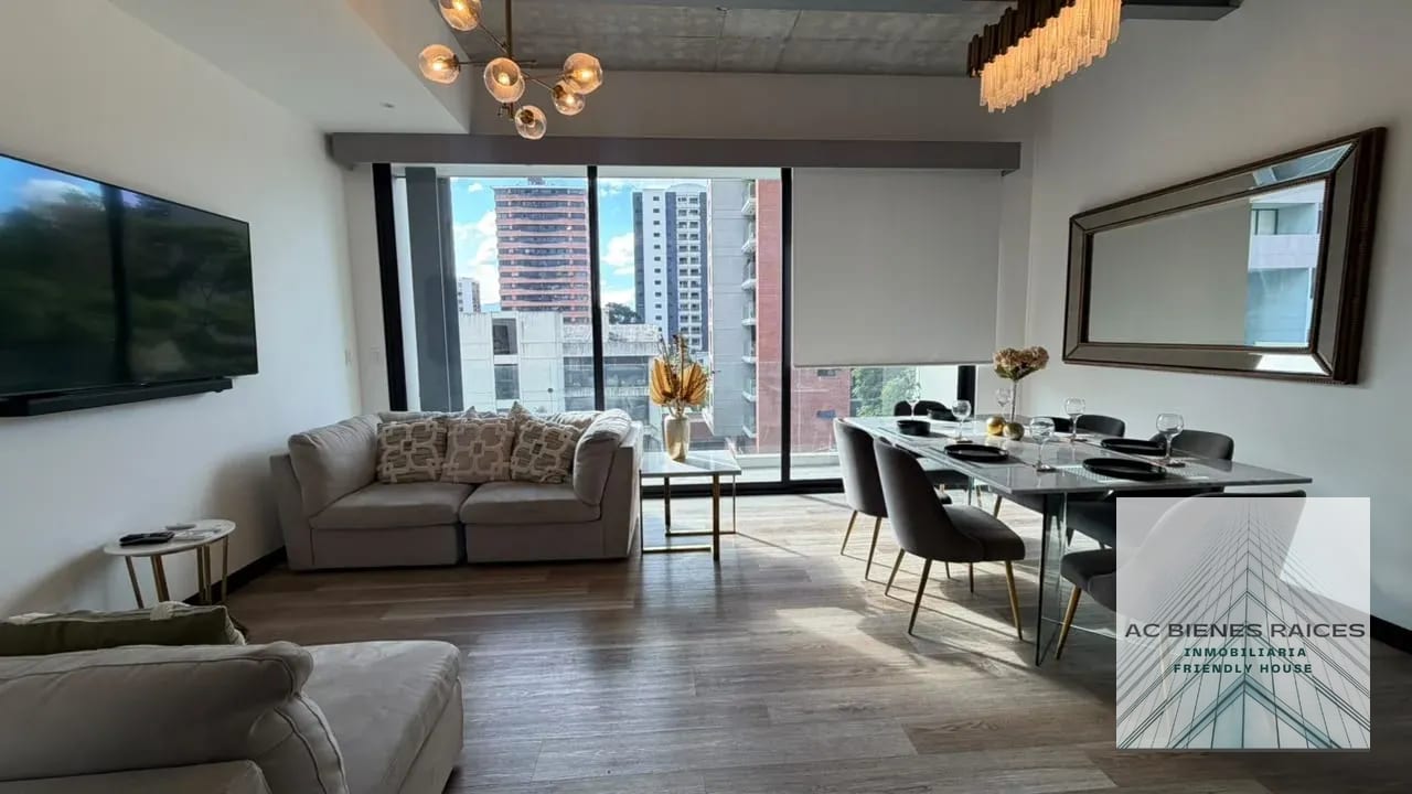 Para extranjeros, ejecutivos apto amueblado zona 14 — Apartamento en Alquiler en Unio Urban Village, Zona 14, Guatemala, Ciudad — foto 1 de 17