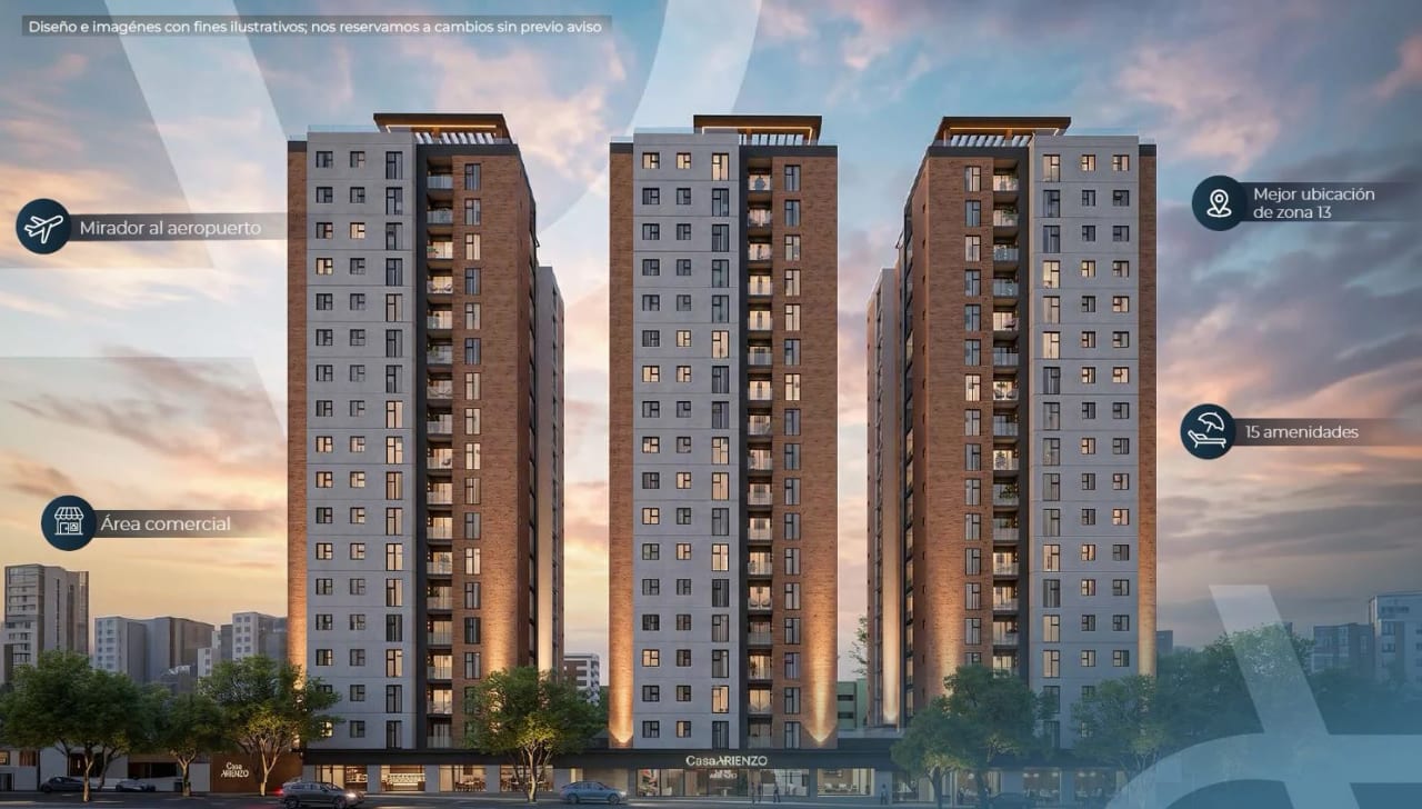 Edificio de Apartamentos, CASA ARIENZO, zona 13 — Apartamento en Venta en Zona 13, Guatemala, Ciudad — foto 5 de 12