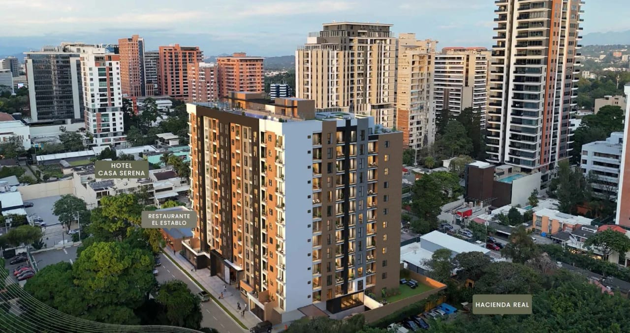 Edificio Apartamentos Casa Hacienda — Apartamento en Venta en Zona 10, Guatemala, Ciudad — foto 1 de 7