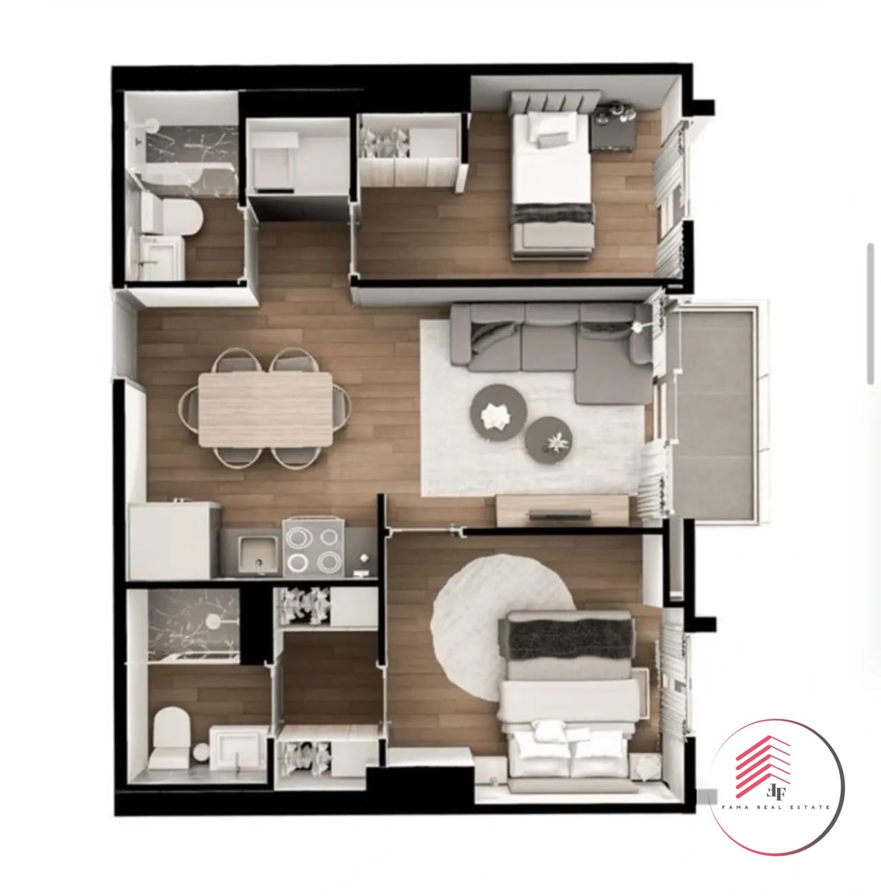 📌 *zona 10- Edificio Atarah* *apartamento Venta* *para Estrenar* — Apartamento en Venta en Atarah, Zona 10, Guatemala, Ciudad — foto 6 de 10