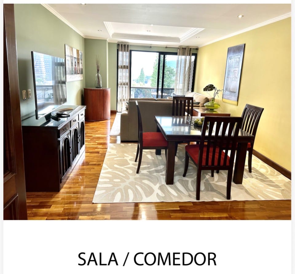 Renta de Apartamento Amueblado Altos de Santa Clara Z.10 — Apartamento en Alquiler en Altos de Santa Clara, Zona 10, Guatemala, Ciudad — foto 2 de 12