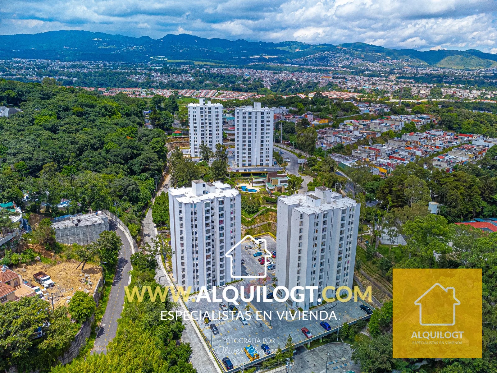 APARTAMENTO EN ALTA VILLA EL NARANJO POR EL CC ARBORETO MIXCO DE 3 HAB AGT2015 — Apartamento en Alquiler en Alta Villa el Naranjo, Zona 11 Mixco, Guatemala, Ciudad — foto 1 de 5