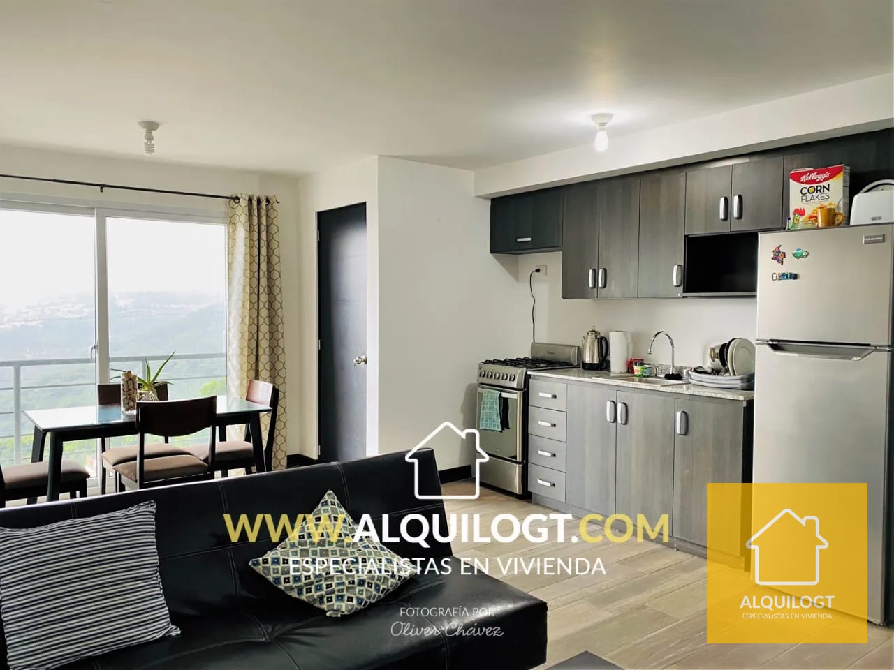 APARTAMENTO AMUEBLADO S CATARINA PINULA DE 3 HAB AGT653 — Apartamento en Alquiler en Santa Catarina Pinula, Guatemala, Ciudad — foto 5 de 8