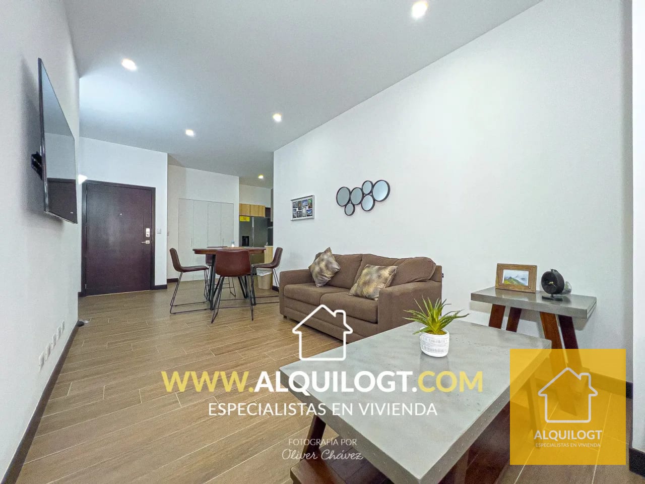 Apartamento Amueblado Sobre Diagonal 6 Zona 10 de 1 Hab — Apartamento en Alquiler en Santa Catarina Pinula, Guatemala, Ciudad — foto 4 de 15
