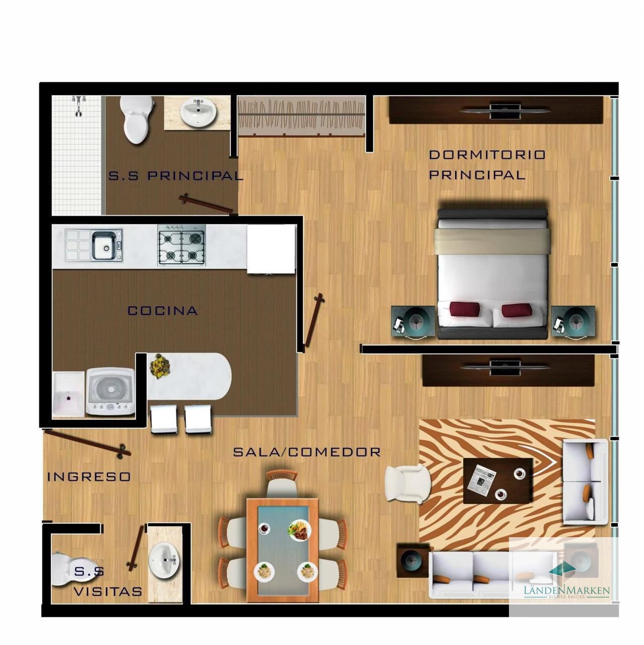 Alquiler de Apartamento para Inversión en Zona 10 — Apartamento en Venta en Ferrara 10, Zona 10, Guatemala, Ciudad — foto 5 de 15