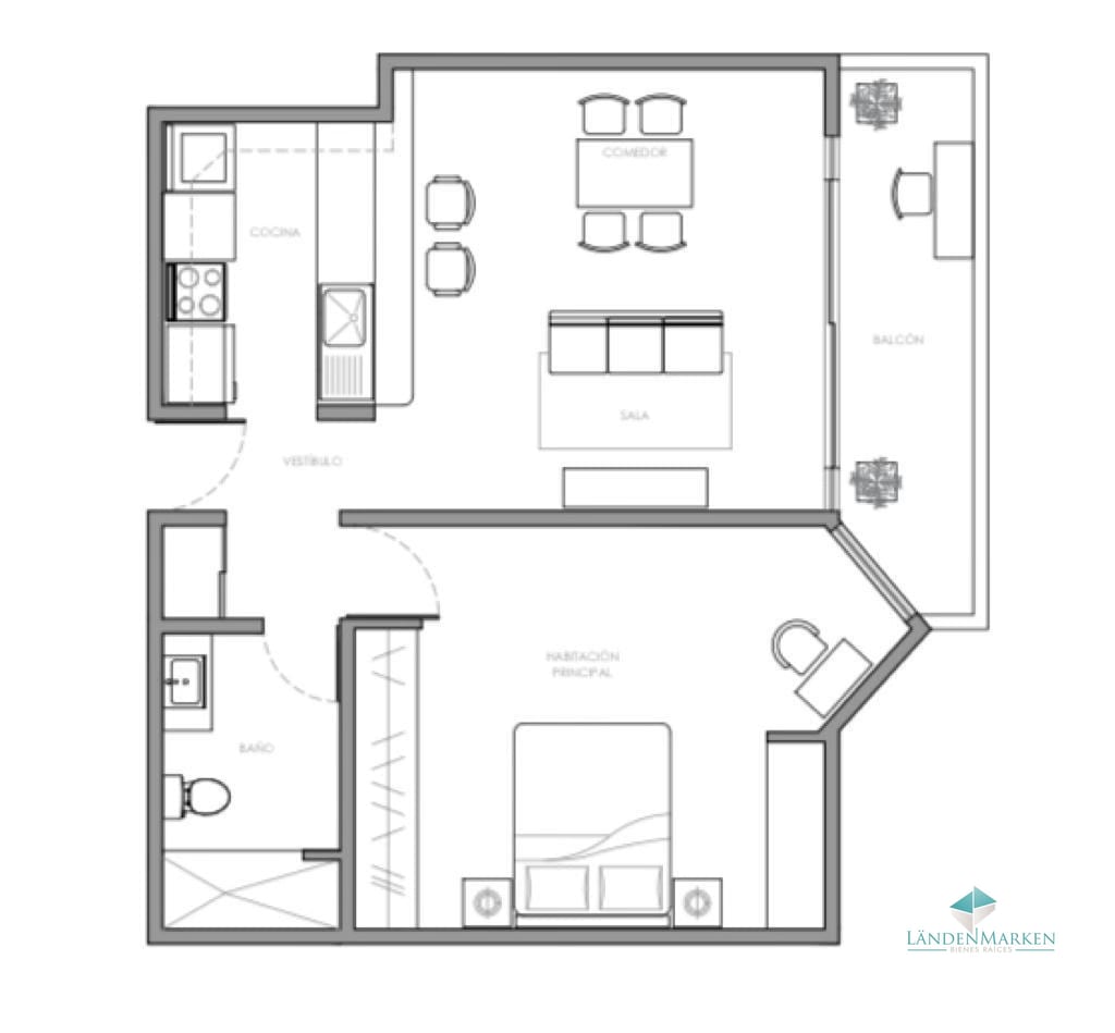 Alquiler de Apartamento Amueblado y Equipado en Zona 10 — Apartamento en Alquiler en Zona 10, Guatemala, Ciudad — foto 14 de 14