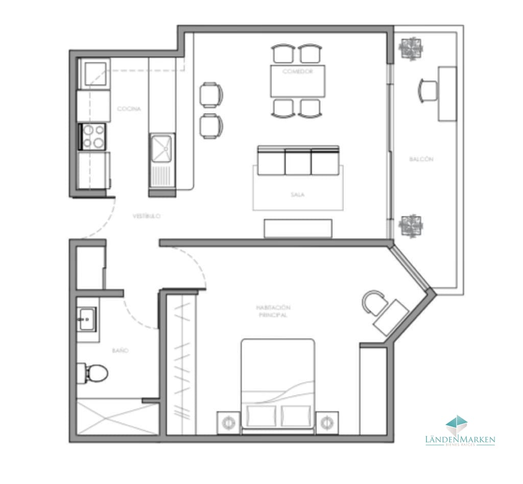 Alquiler de Apartamento Amueblado y Equipado en Zona 10 — Apartamento en Alquiler en Zona 10, Guatemala, Ciudad — foto 14 de 14