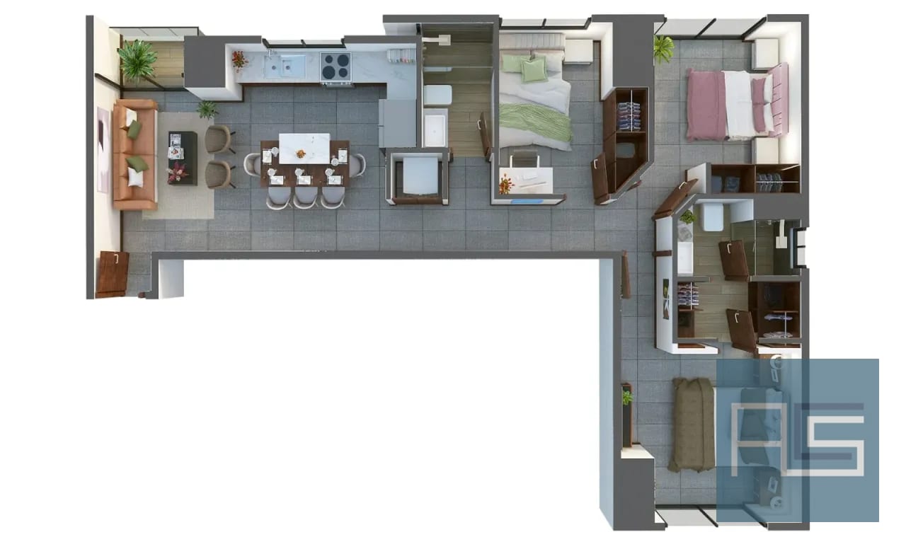 Moderno Apto en Venta para estrenar de 3 habitaciones en Vista Hermosa II, zona 15 — Apartamento en Venta en Arles, Zona 15, Guatemala, Ciudad — foto 1 de 17