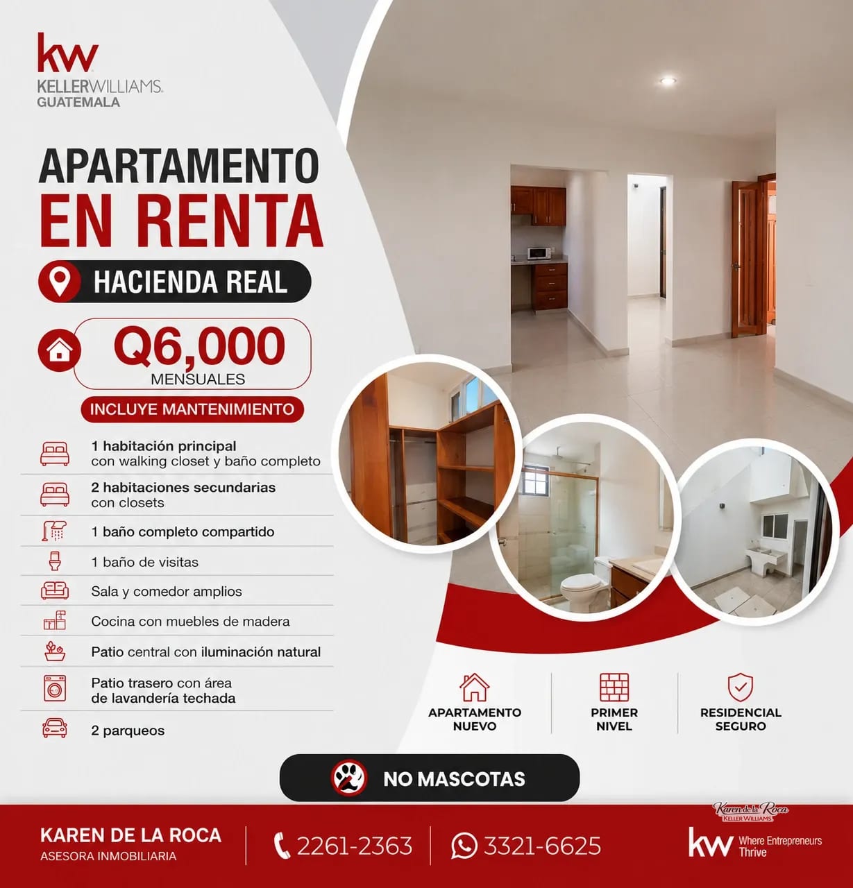 Alquiler Apartamento nuevo - Image 1