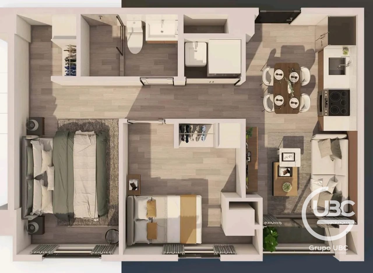 Apartamento en renta en Zona 5 a una cuadra de 4 grados Norte — Apartamento en Alquiler en Zona 5, Guatemala, Ciudad — foto 4 de 10