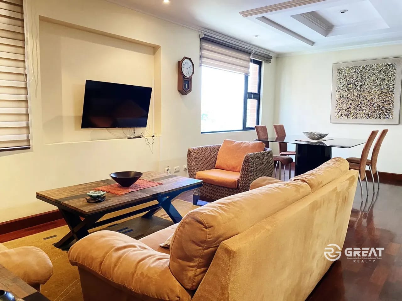 Apartamento Amueblado y Equipado en Zona 14 — Apartamento en Alquiler en San Patricio, Zona 14, Guatemala, Ciudad — foto 1 de 9