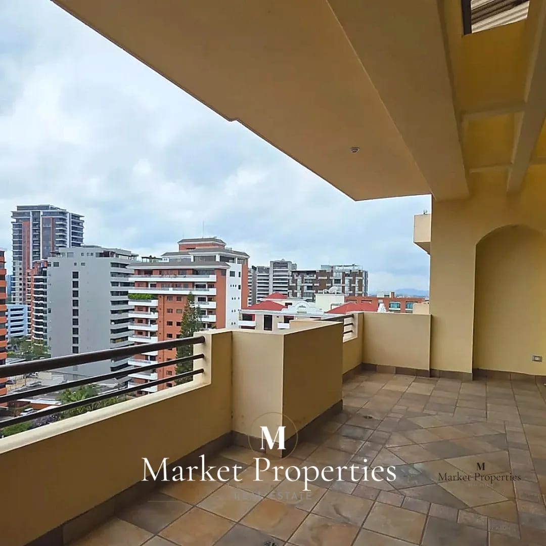 Apartamento en alquiler Zona 10, 4 habitaciones, cerca de La Estación — Apartamento en Alquiler en Torre Castelar, Zona 10, Guatemala, Ciudad — foto 2 de 8