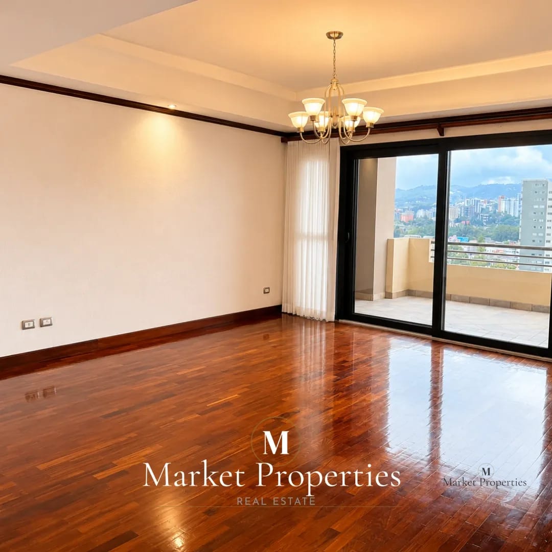 Apartamento en alquiler Zona 10, 4 habitaciones, cerca de La Estación — Apartamento en Alquiler en Torre Castelar, Zona 10, Guatemala, Ciudad — foto 5 de 8