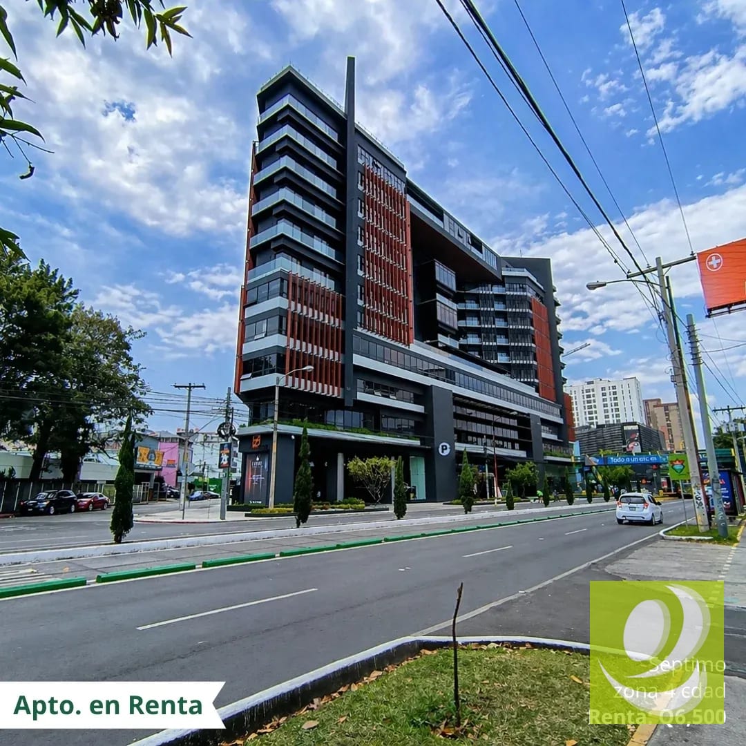 Apartamento en Renta en Séptimo zona 4 cdad — Apartamento en Alquiler en Zona 4, Guatemala, Ciudad — foto 1 de 9
