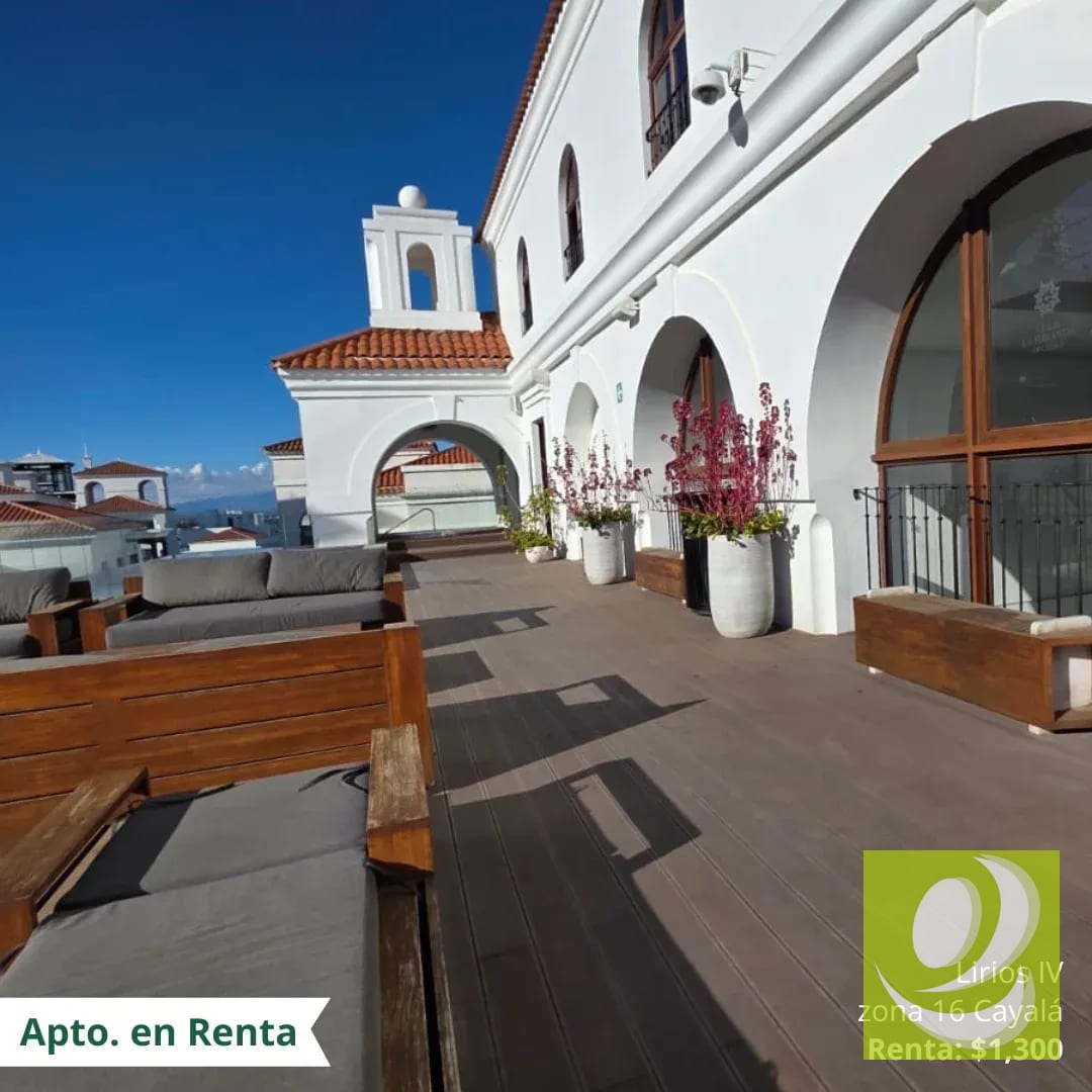 Apartamento en Renta en Lirios IV zona 16 Cayalá — Apartamento en Alquiler en Zona 16, Guatemala, Ciudad — foto 1 de 12