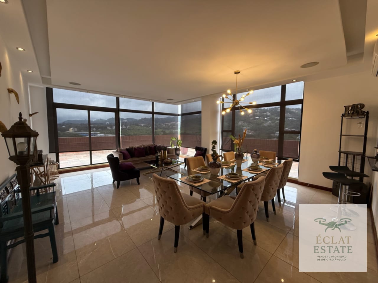 Penthouse amueblado en renta en Vista Hermosa I, Zona 15