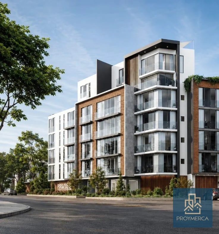 Apartamento en alquiler, Edificio Privé, Zona 15 - 12