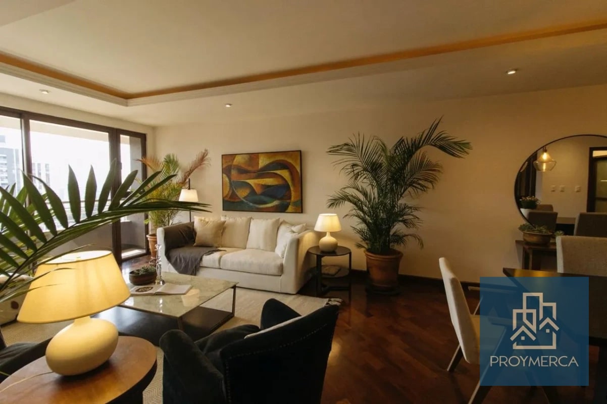Apartamento elegante y amueblado en alquiler, Edificio Santa María Zona 1 — Apartamento en Alquiler en Santa María, Zona 10, Guatemala, Ciudad — foto 6 de 9