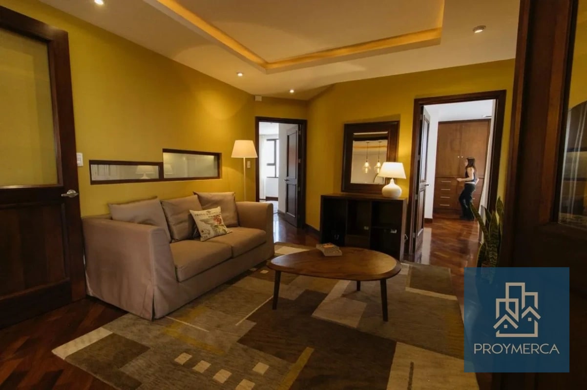 Apartamento elegante y amueblado en alquiler, Edificio Santa María Zona 1 — Apartamento en Alquiler en Santa María, Zona 10, Guatemala, Ciudad — foto 7 de 9