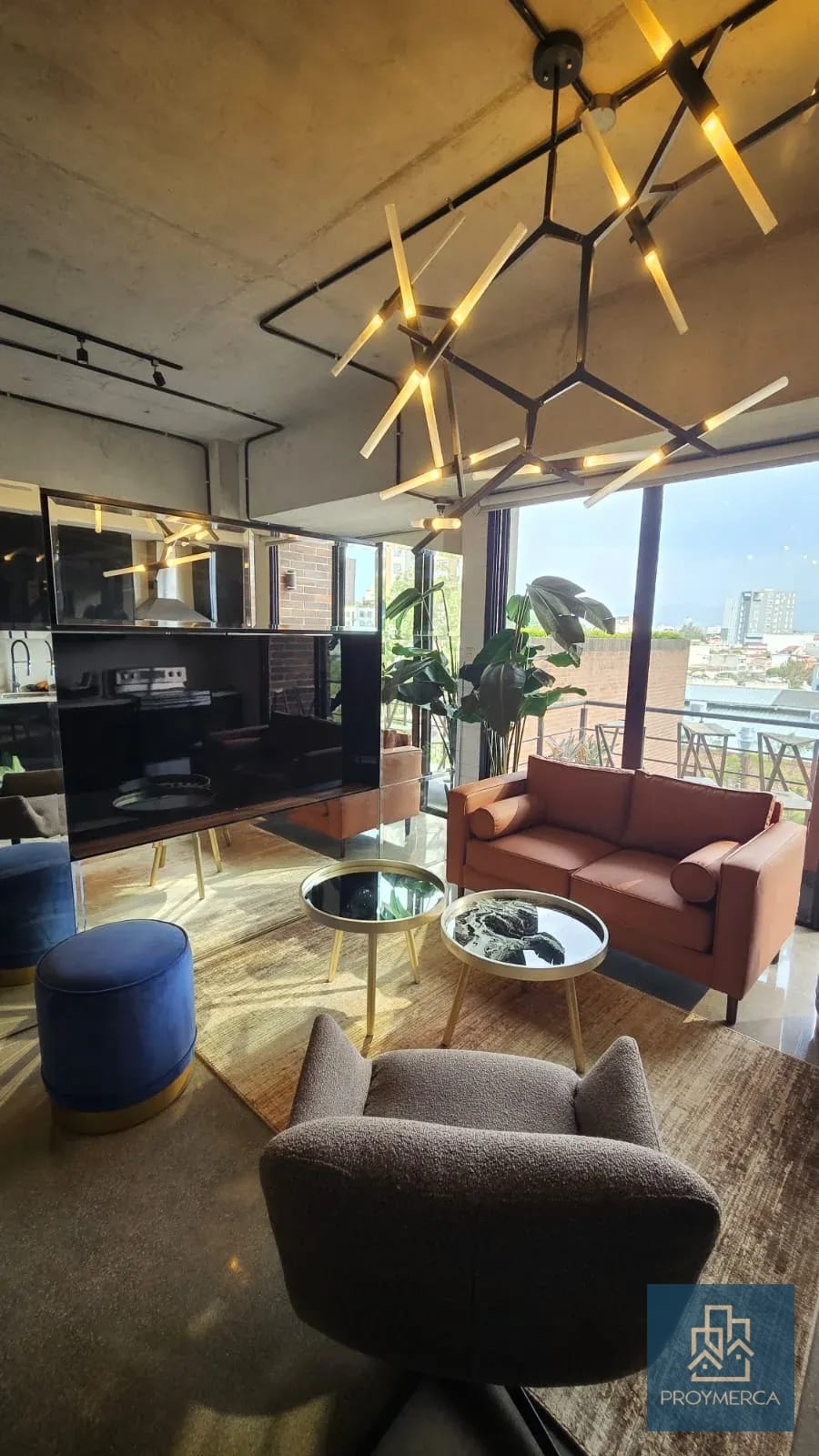 Apartamento tipo loft Amueblado en alquiler, Edificio 4Venezia, Zona 4 — Apartamento en Alquiler en Zona 4, Guatemala, Ciudad — foto 4 de 6