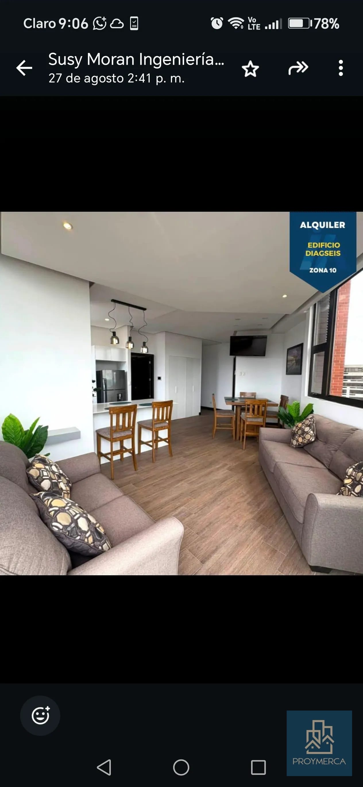 Apartamento Amoblado en Alquiler zona 10 — Apartamento en Alquiler en Diagoseis, Zona 10, Guatemala, Ciudad — foto 3 de 9