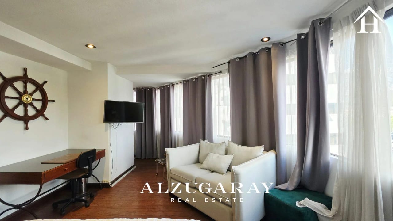 Apartamento Amueblado en Renta 2 Hab. / Edificio Pacifica Plaza Z.14 — Apartamento en Alquiler en Pacífica Plaza, Zona 14, Guatemala, Ciudad — foto 8 de 9