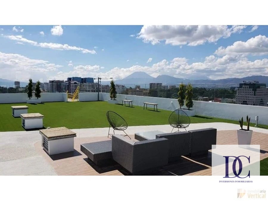 📍 APARTAMENTO AMUEBLADO EN RENTA – 2 HAB + NIVEL ALTO | CITY HAUS | ZONA 10 — Apartamento en Alquiler en City Haus, Zona 10, Guatemala, Ciudad — foto 9 de 10