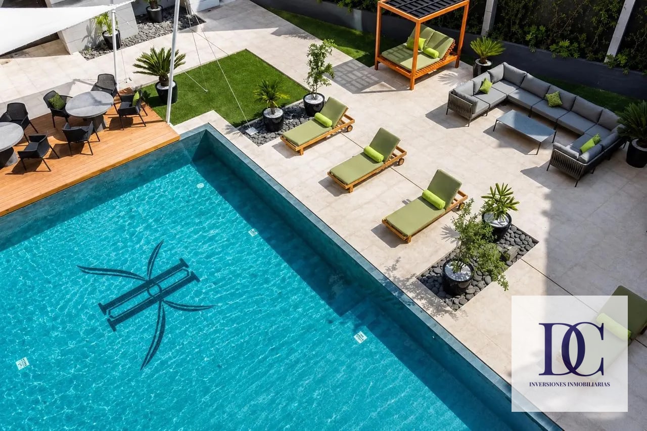 📍 APARTAMENTO AMUEBLADO EN RENTA – 2 HAB + VISTA ESPECTACULAR | EDIFICIO ADRIATIKA | ZONA 14 — Apartamento en Alquiler en Adriática, Zona 14, Guatemala, Ciudad — foto 10 de 12