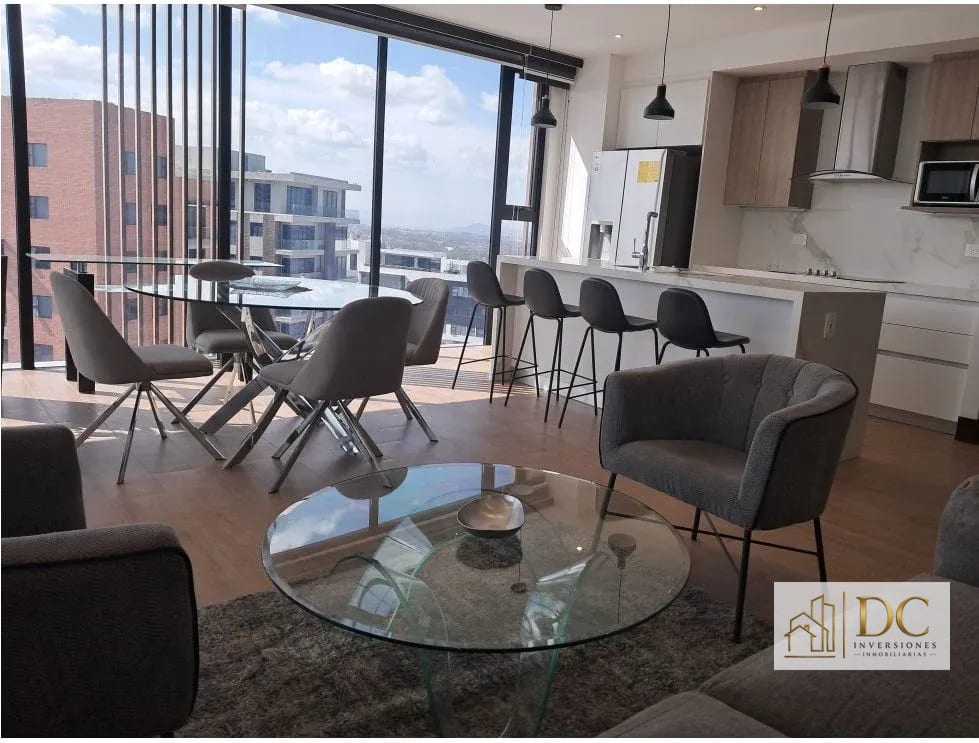 📍 Apartamento Amueblado en Renta – 2 Hab + Estudio | Gaura | Zona 15 — Apartamento en Alquiler en Gaura, Zona 15, Guatemala, Ciudad — foto 2 de 17