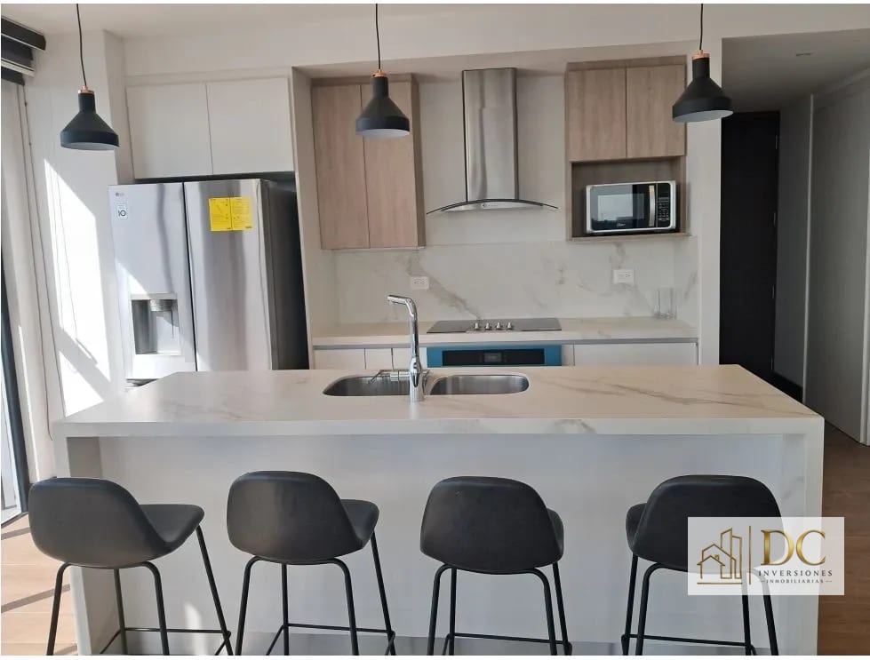 📍 Apartamento Amueblado en Renta – 2 Hab + Estudio | Gaura | Zona 15 — Apartamento en Alquiler en Gaura, Zona 15, Guatemala, Ciudad — foto 4 de 17