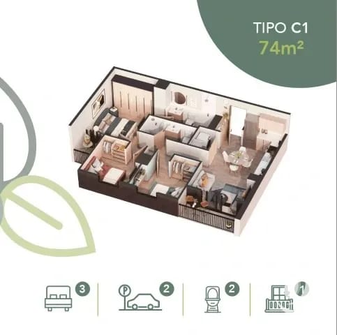 Pre-Venta en Apartamento de 3 Habitación en Atanasio — Apartamento en Venta en Zona 12, Guatemala, Ciudad — foto 12 de 17