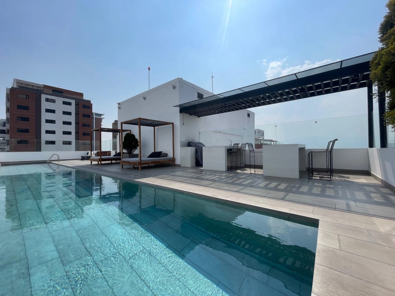 Rento apartamento en Zona 14 EDIFICIO EXCLUSIVO ROOFTOP CON PISCINA — Apartamento en Alquiler en Casa Roble, Zona 14, Guatemala, Ciudad — foto 17 de 17