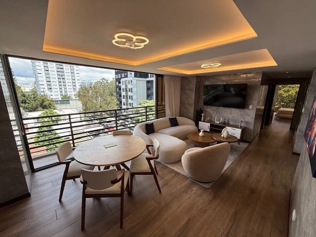 Rento apartamento AMUEBLADO en Zona 13 Avenida Las Ameircas NUEVO!! — Apartamento en Alquiler en Zona 13, Guatemala, Ciudad — foto 1 de 17