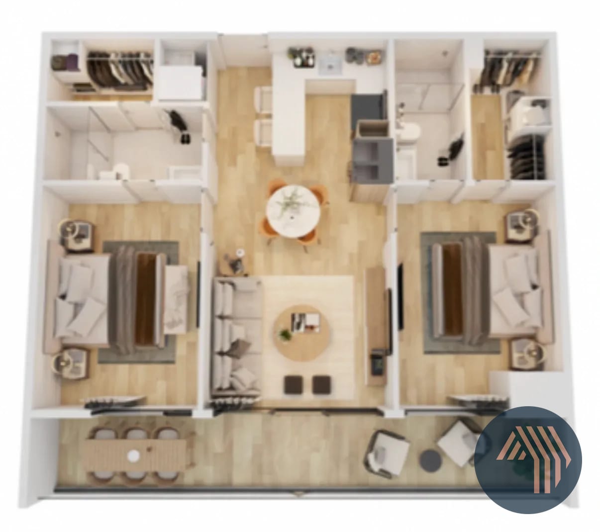 Alquiler de Apartamento para Estrenar - Ferre 10, Zona 10 — Apartamento en Alquiler en Ferré Diez, Zona 10, Guatemala, Ciudad — foto 2 de 7