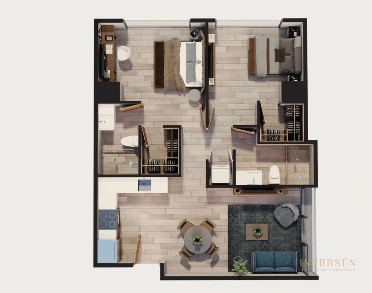 Apartamento en venta en Edificio Cassia zona 15 — Apartamento en Venta en Cassia, Zona 15, Guatemala, Ciudad — foto 8 de 11