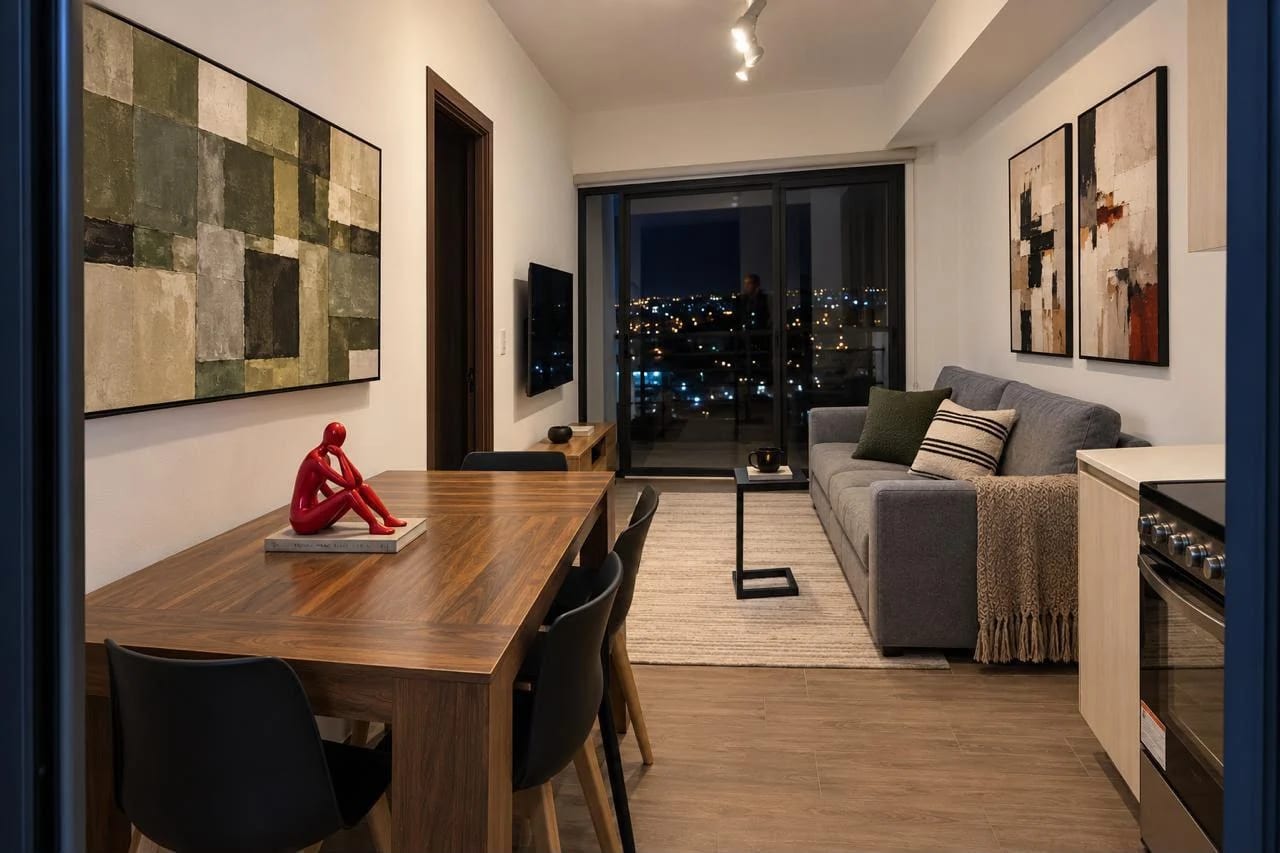 Apartamento amueblado en renta zona 4 — Apartamento en Alquiler en Zona 4, Guatemala, Ciudad — foto 1 de 8