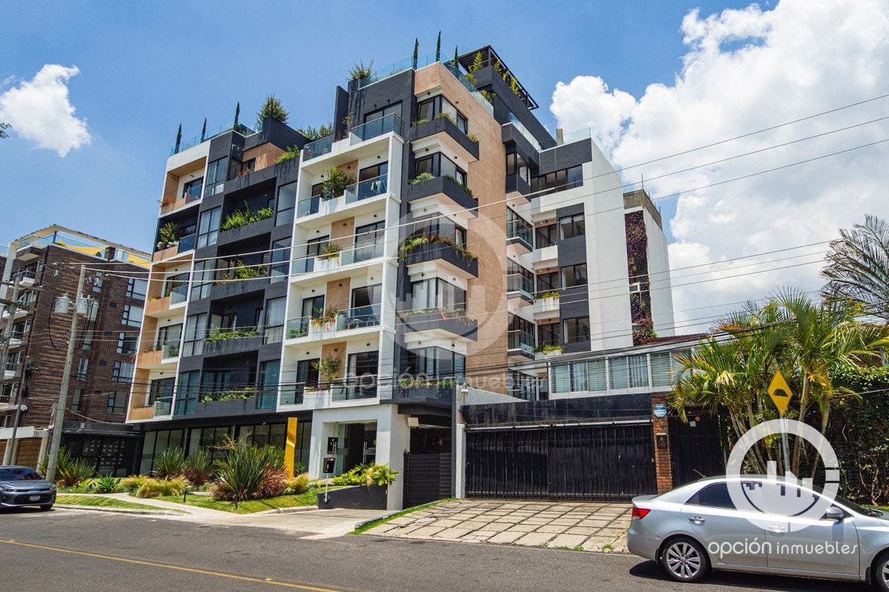 Apartamento de 2 habitaciones en edificio 21B+, zona 15 — Apartamento en Alquiler en 21B+, Zona 15, Guatemala, Ciudad — foto 1 de 14