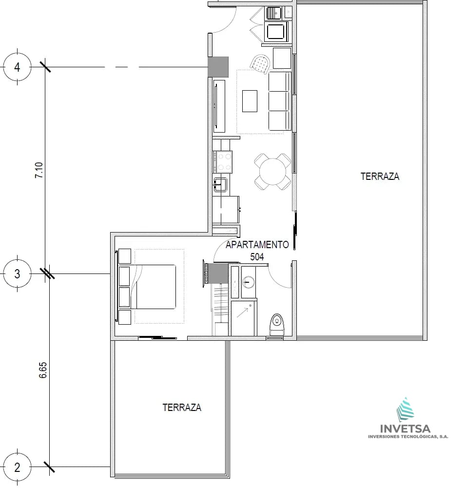 APARTAMENTO 1 DORMITORIO ZONA 2 CIUDAD NUEVA — Apartamento en Alquiler en Ciudad Nueva, Zona 2, Guatemala, Ciudad — foto 7 de 17
