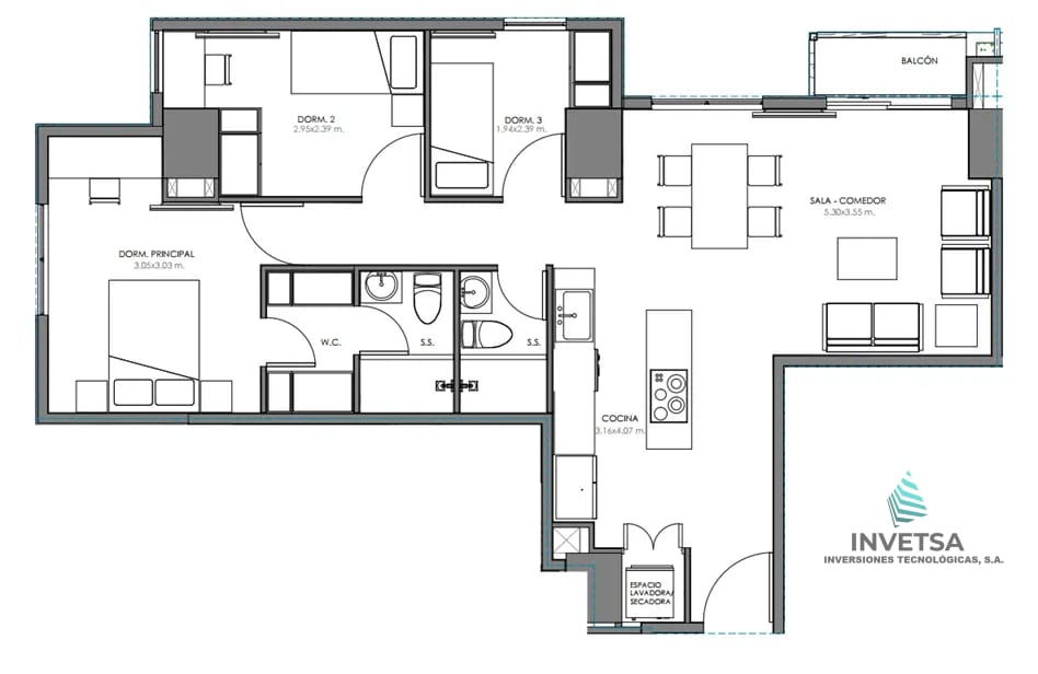 RENTA APARTAMENTO EN KIINTEA ZONA 15 VHII — Apartamento en Alquiler en Kiintea, Zona 15, Guatemala, Ciudad — foto 5 de 13