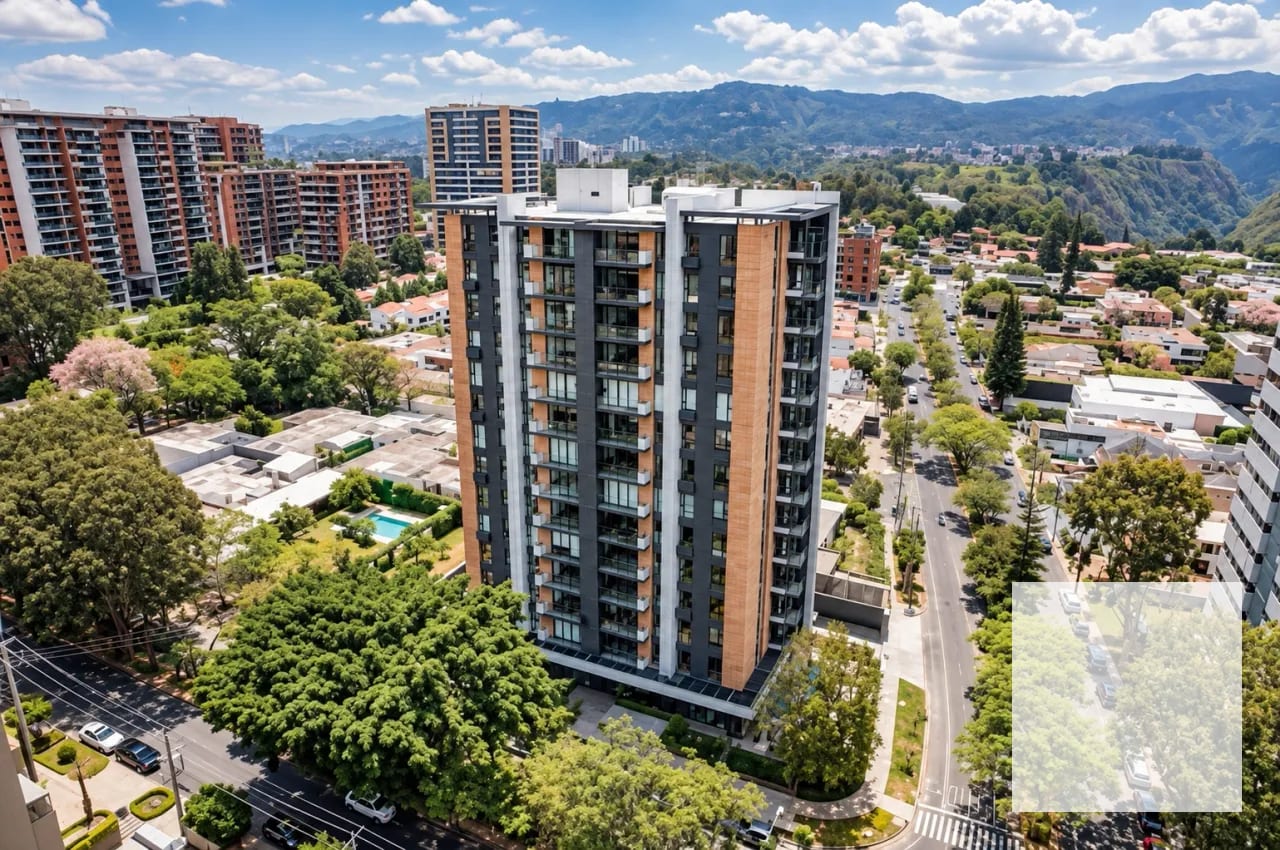 Apartamento en renta | Reserva 5ta Avenida, Zona 14 | 3 habitaciones — Apartamento en Alquiler en Quinta Avenida, Zona 14, Guatemala, Ciudad — foto 1 de 15