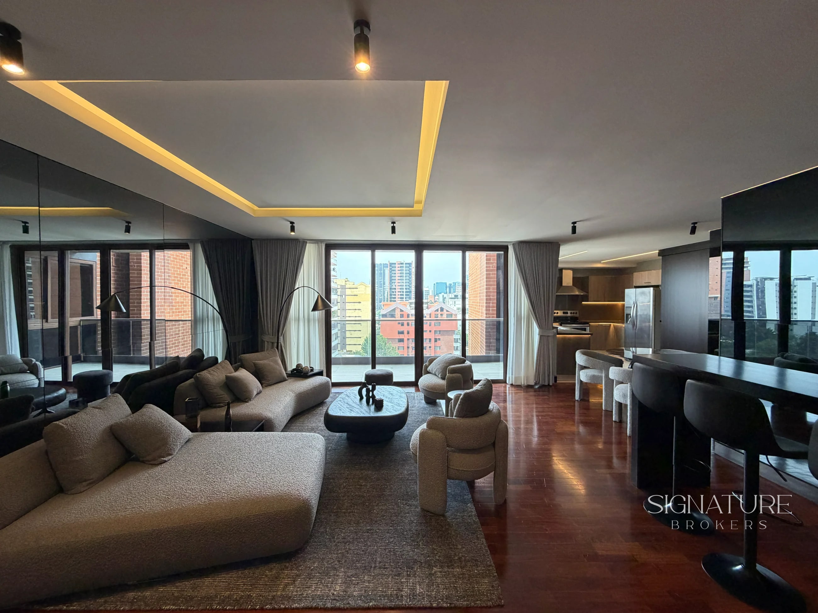 Apartamento amueblado en Renta - Santa Inés Z.14 — Apartamento en Alquiler en Santa Inés, Zona 14, Guatemala, Ciudad — foto 4 de 12