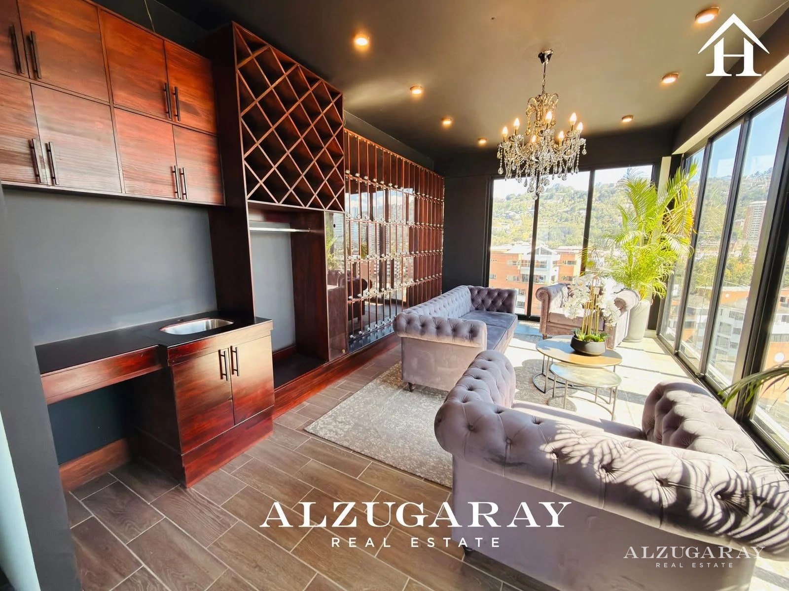 PENTHOUSE CON VISTA - 2 HAB. / EDIF. ZONA 15 - 8