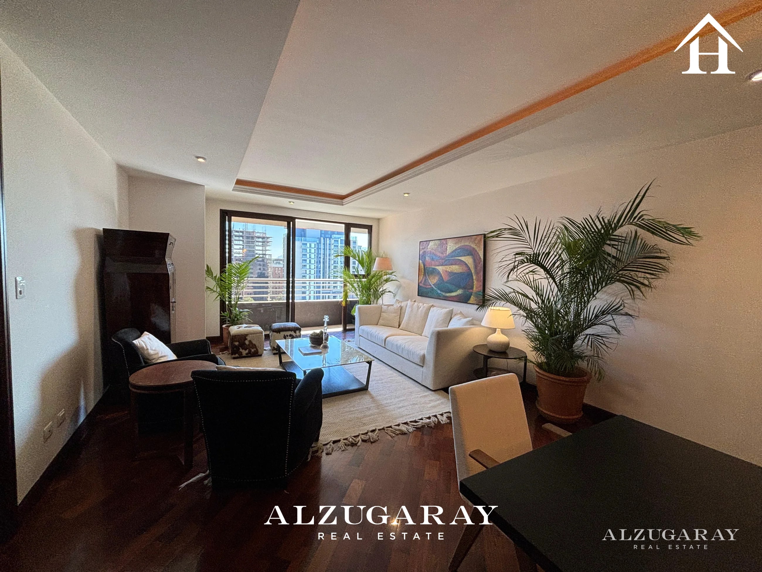 APARTAMENTO AMUEBLADO C/ LINDA VISTA - 3 HAB. NIVEL ALTO ZONA 10 — Apartamento en Alquiler en Zona 10, Guatemala, Ciudad — foto 1 de 11