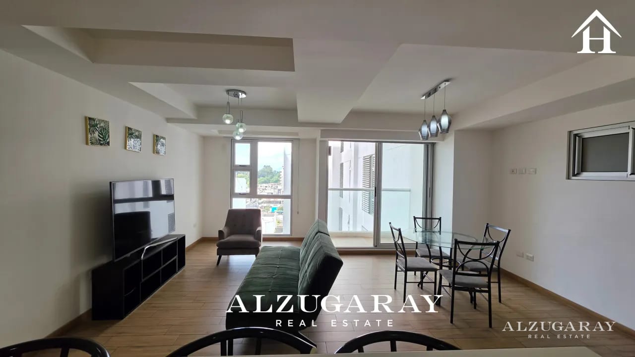 APTO MODERNO C/ 2 BALCONES - 2 HAB. / EDIFICIO EN ZONA 10 — Apartamento en Alquiler en Zona 10, Guatemala, Ciudad — foto 4 de 10