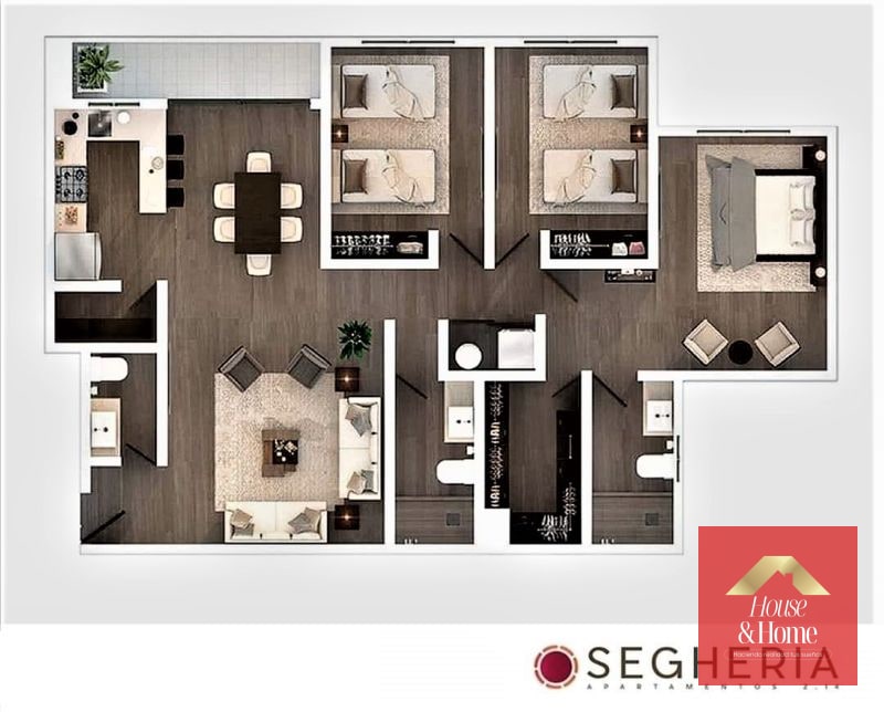 Apartamento en renta zona 14, Segheria - 8