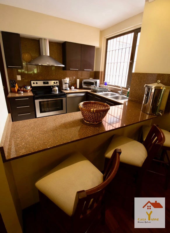 Apartamento en alquiler Zona 14 con jardin - 5