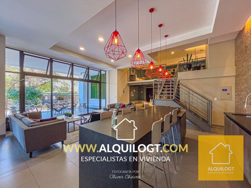 Apartamento amueblado en Vista hermosa II, oportunidad de inversión Zona 15 de 2 HAB AGT1720 - 3