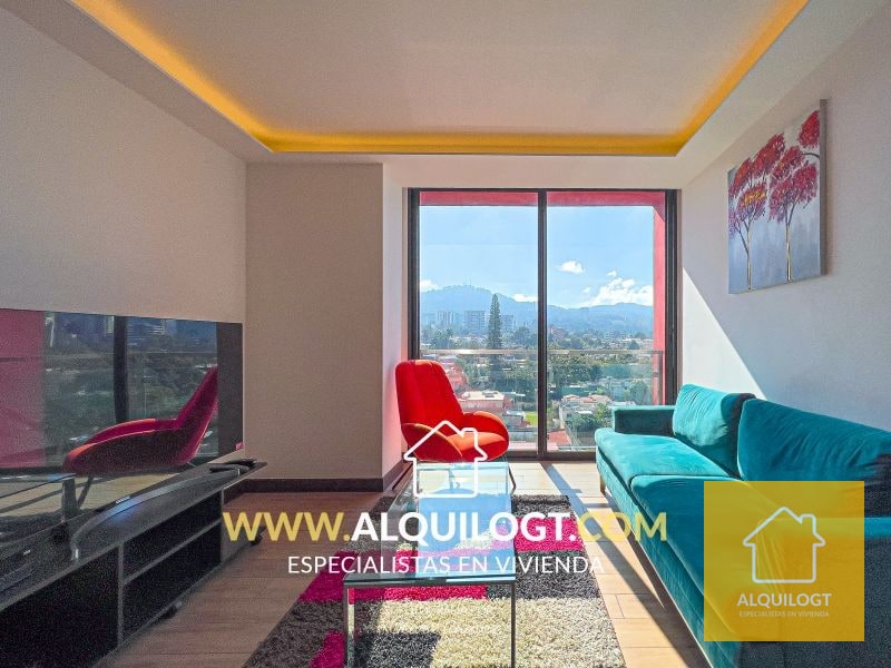 Apartamento amueblado en Vista hermosa II, oportunidad de inversión Zona 15 de 2 HAB AGT1720 - 5
