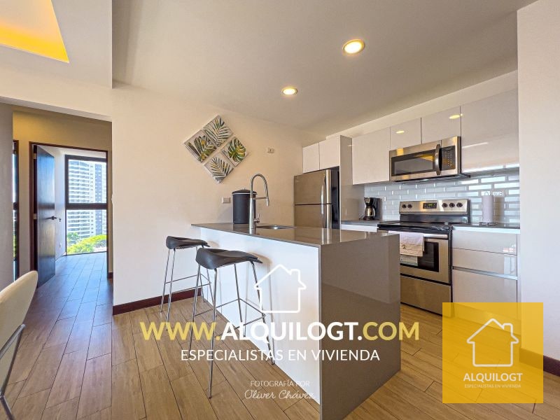 Apartamento amueblado en Vista hermosa II, oportunidad de inversión Zona 15 de 2 HAB AGT1720 - 8