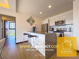 Apartamento amueblado en Vista hermosa II, oportunidad de inversión Zona 15 de 2 HAB AGT1720 — Apartamento en Venta en Avenik, Zona 15, Guatemala, Ciudad — miniatura 2 de 9